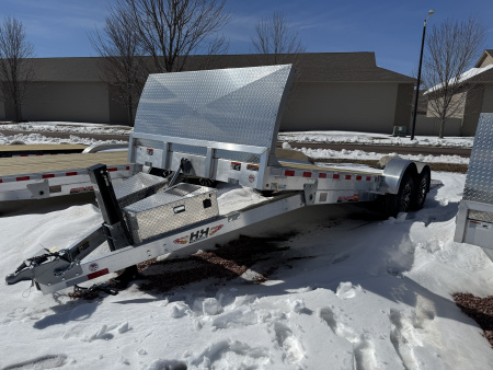 New 2026 H&H Trailers EXA-22LA-10k Tilt Trailer