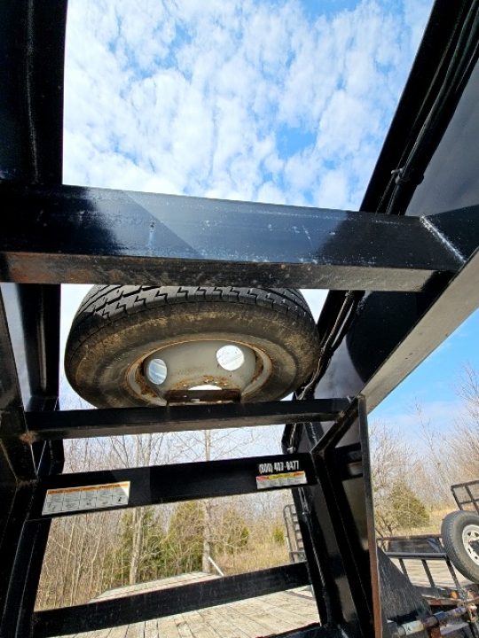 Used 2015 Sure-Trac 102 x 32 (22+10) 22.5K Hydraulic Dovetail Gooseneck Deckover Trailer