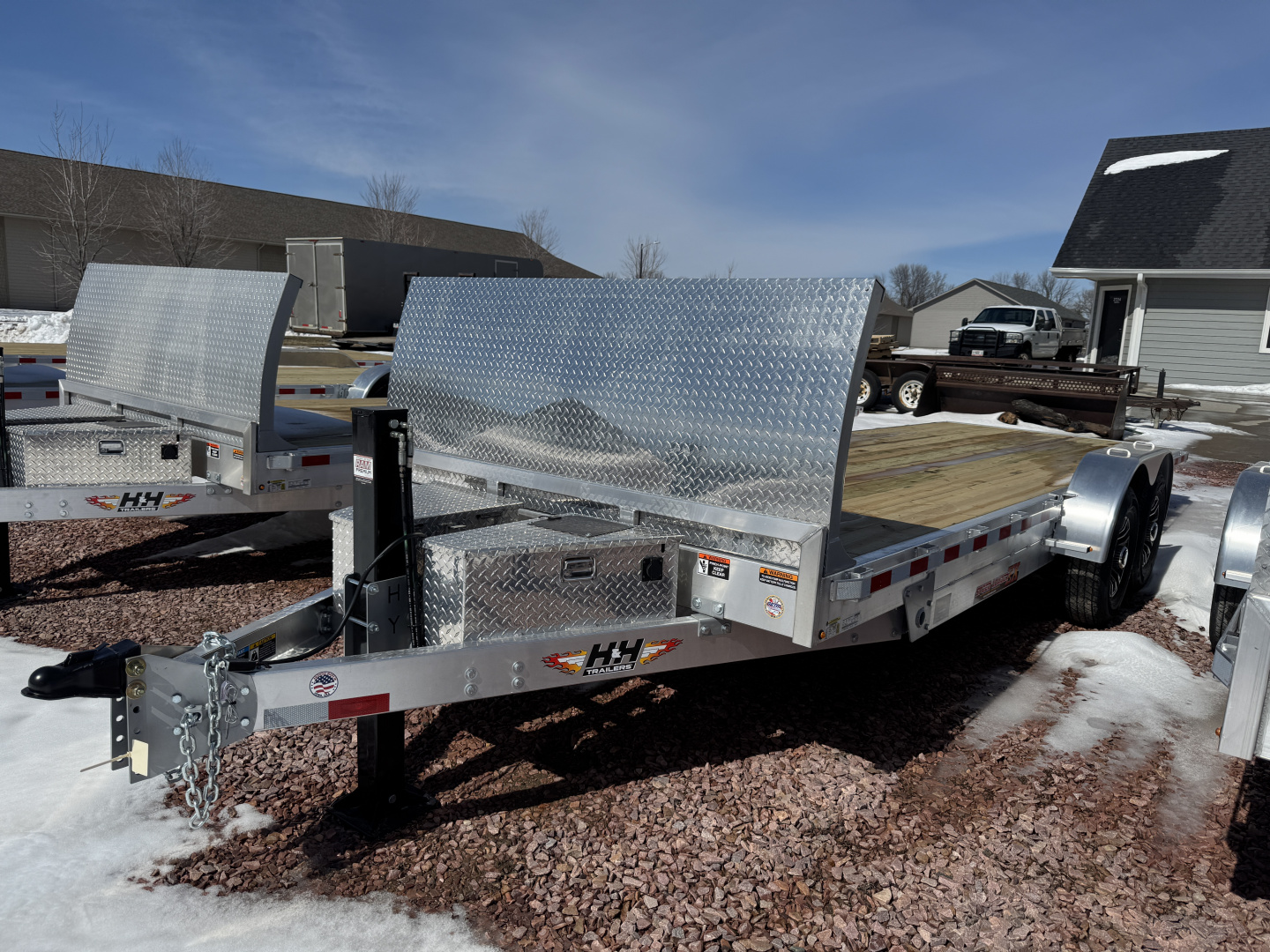 New 2026 H&H Trailers EXA-22-14K Tilt Trailer