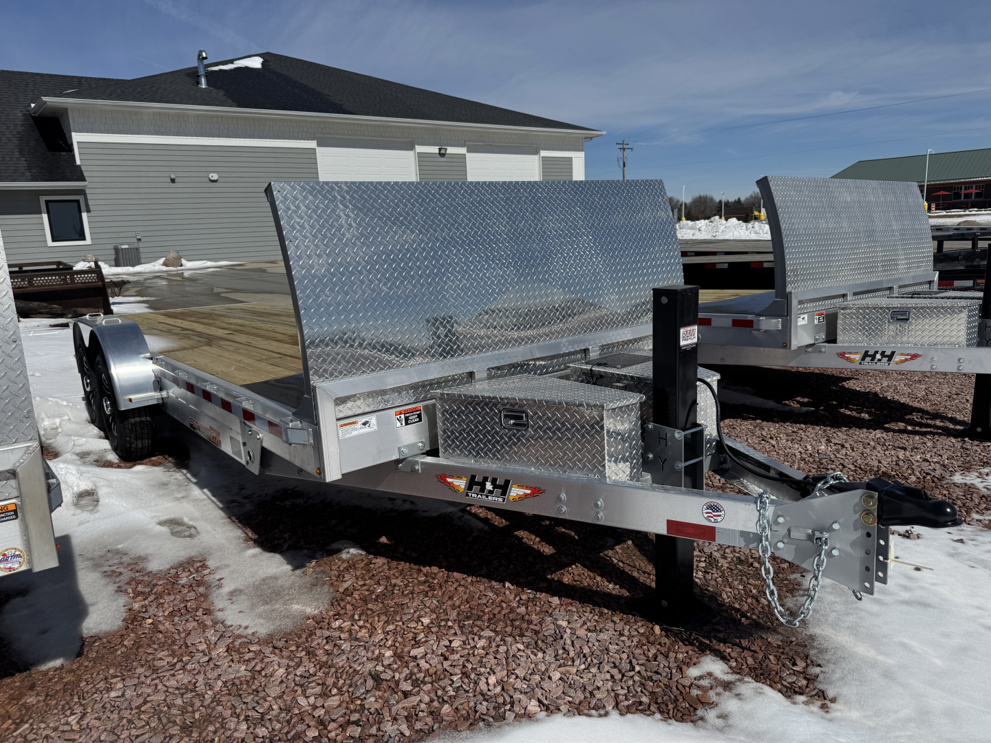 New 2026 H&H Trailers EXA-22-14K Tilt Trailer