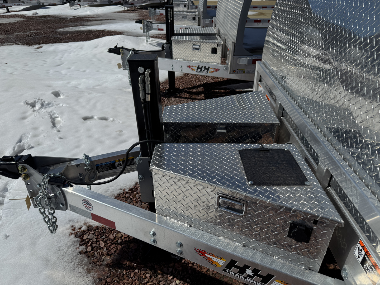 New 2026 H&H Trailers EXA-22-14K Tilt Trailer