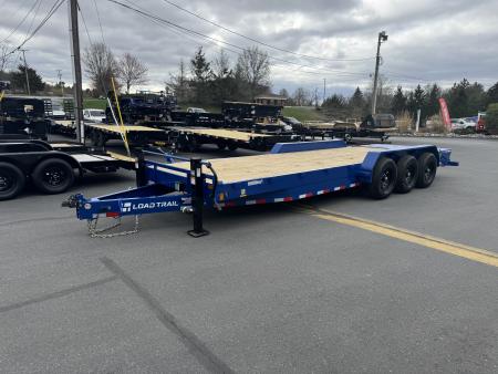 New 2026 Load Trail CH8324073_70601 7X24 TA3 Equipment Trailer *BLUE *MAX RAMPS