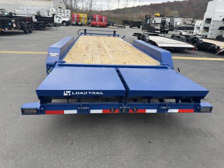 New 2026 Load Trail CH8324073_70601 7X24 TA3 Equipment Trailer *BLUE *MAX RAMPS
