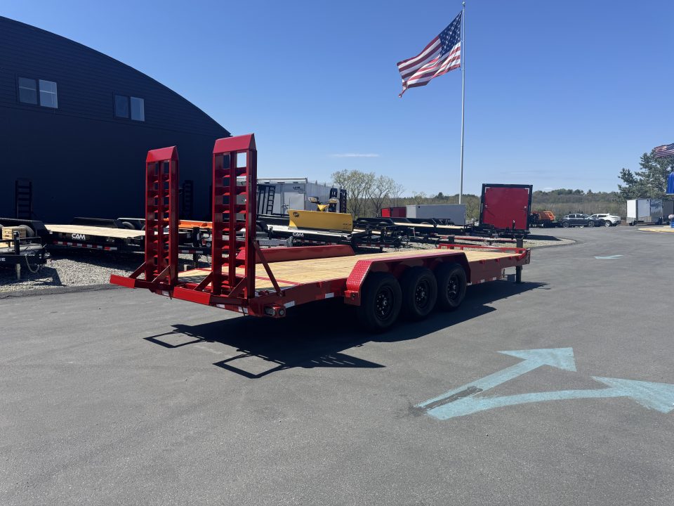 New 2026 Load Trail CH8324073_70601 7X24 TA3 Equipment Trailer *RED