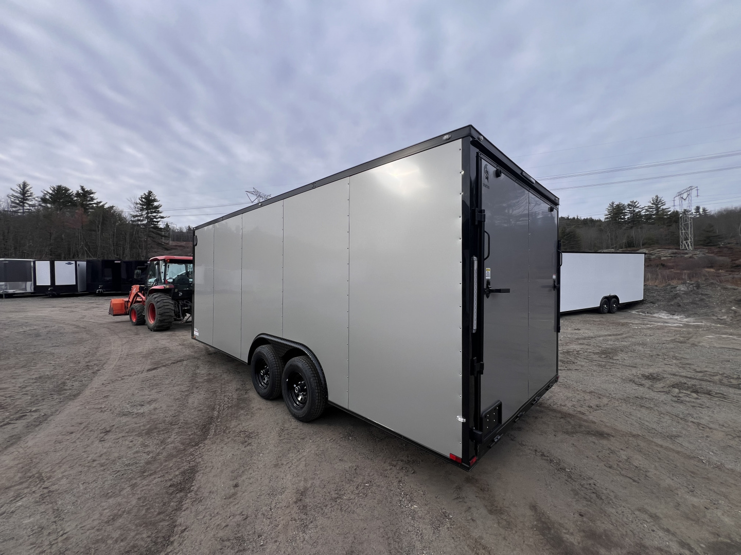 New 2026 SPARTAN 8.5X20 + 2ft V nose/ 7' Int Height / Blackout/ Polycore- 9990gvw