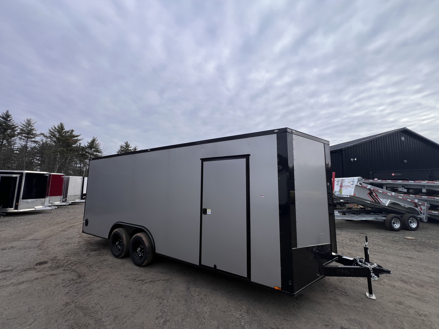 New 2026 SPARTAN 8.5X20 + 2ft V nose/ 7' Int Height / Blackout/ Polycore- 9990gvw