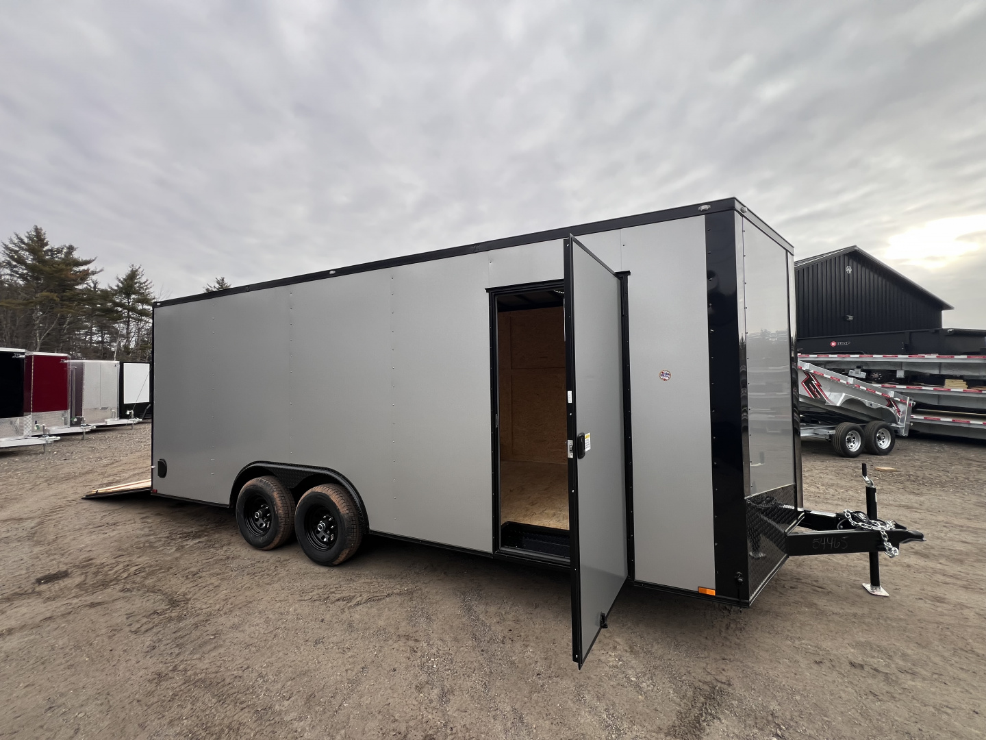 New 2026 SPARTAN 8.5X20 + 2ft V nose/ 7' Int Height / Blackout/ Polycore- 9990gvw