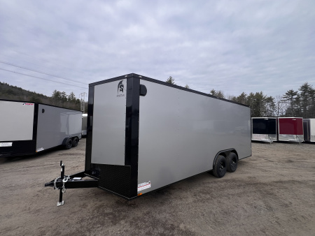 New 2026 SPARTAN 8.5X20 + 2ft V nose/ 7' Int Height / Blackout/ Polycore- 9990gvw