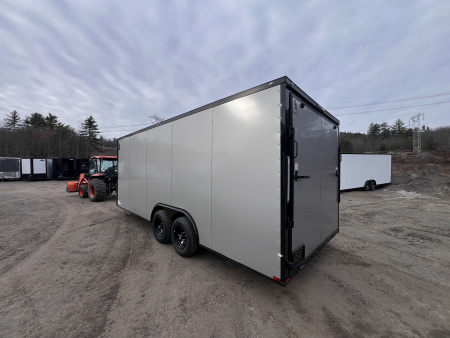 New 2026 SPARTAN 8.5X20 + 2ft V nose/ 7' Int Height / Blackout/ Polycore- 9990gvw