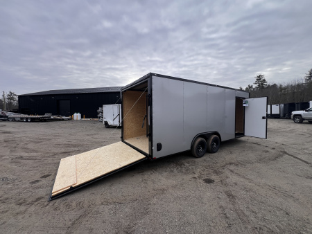 New 2026 SPARTAN 8.5X20 + 2ft V nose/ 7' Int Height / Blackout/ Polycore- 9990gvw