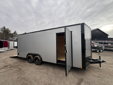 New 2026 SPARTAN 8.5X20 + 2ft V nose/ 7' Int Height / Blackout/ Polycore- 9990gvw