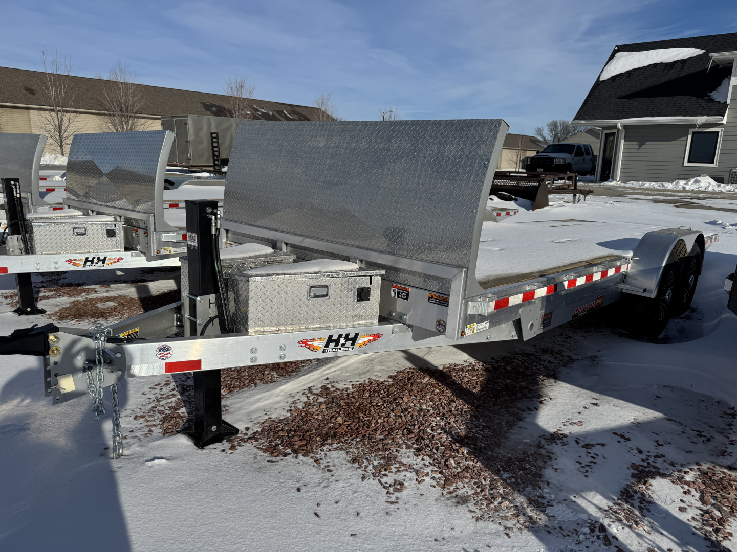 New 2026 H&H Trailers EXA22-14k Tilt Trailer
