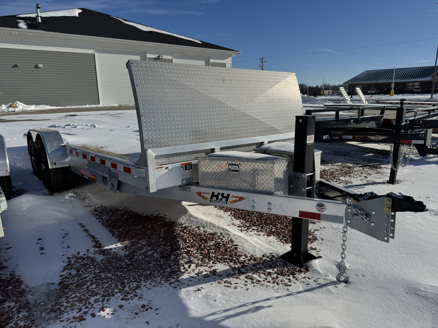 New 2026 H&H Trailers EXA22-14k Tilt Trailer