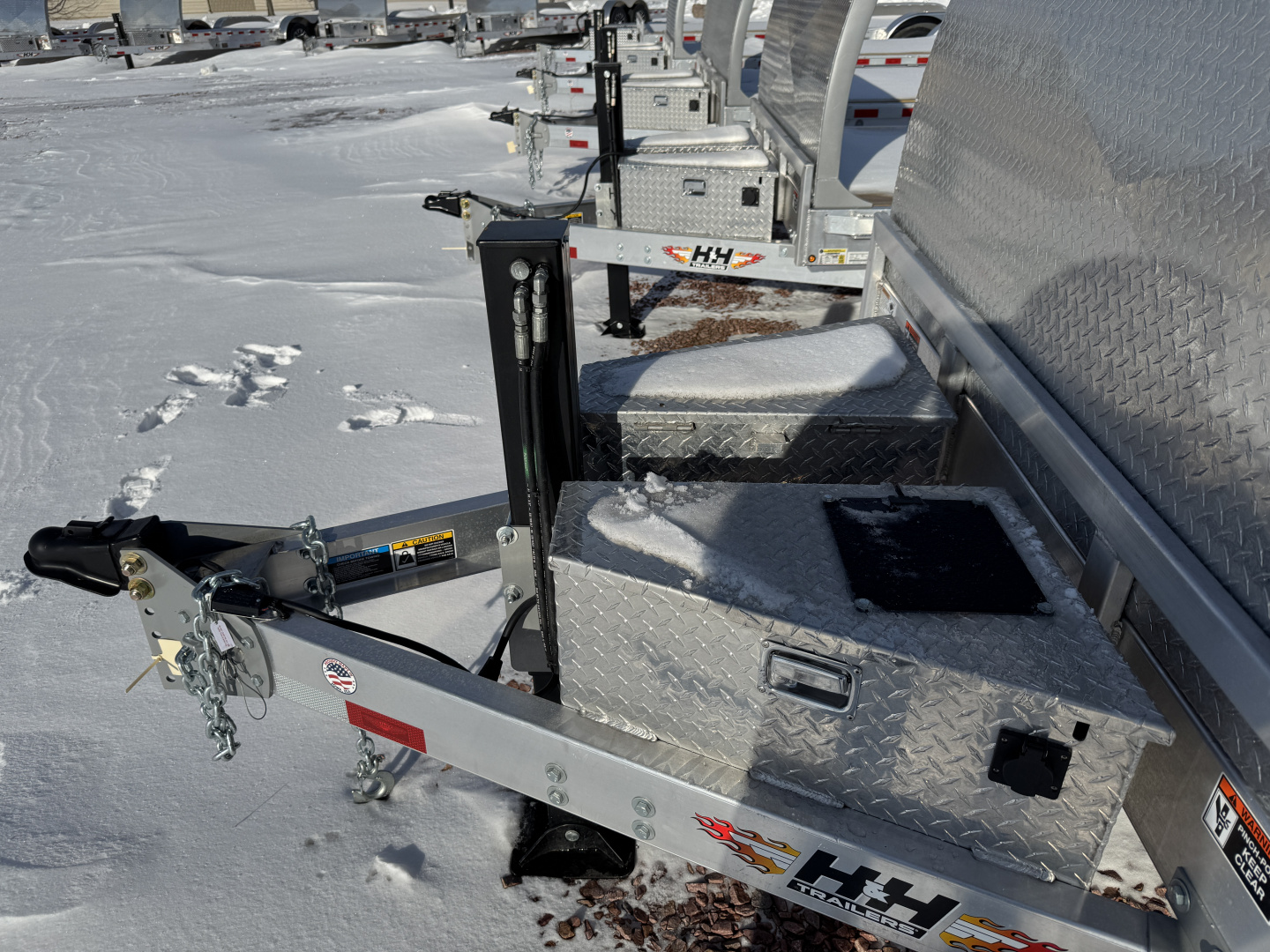 New 2026 H&H Trailers EXA22-14k Tilt Trailer