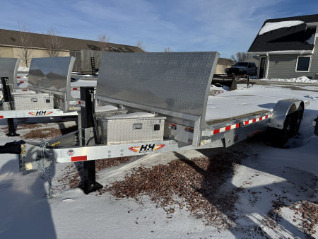New 2026 H&H Trailers EXA22-14k Tilt Trailer