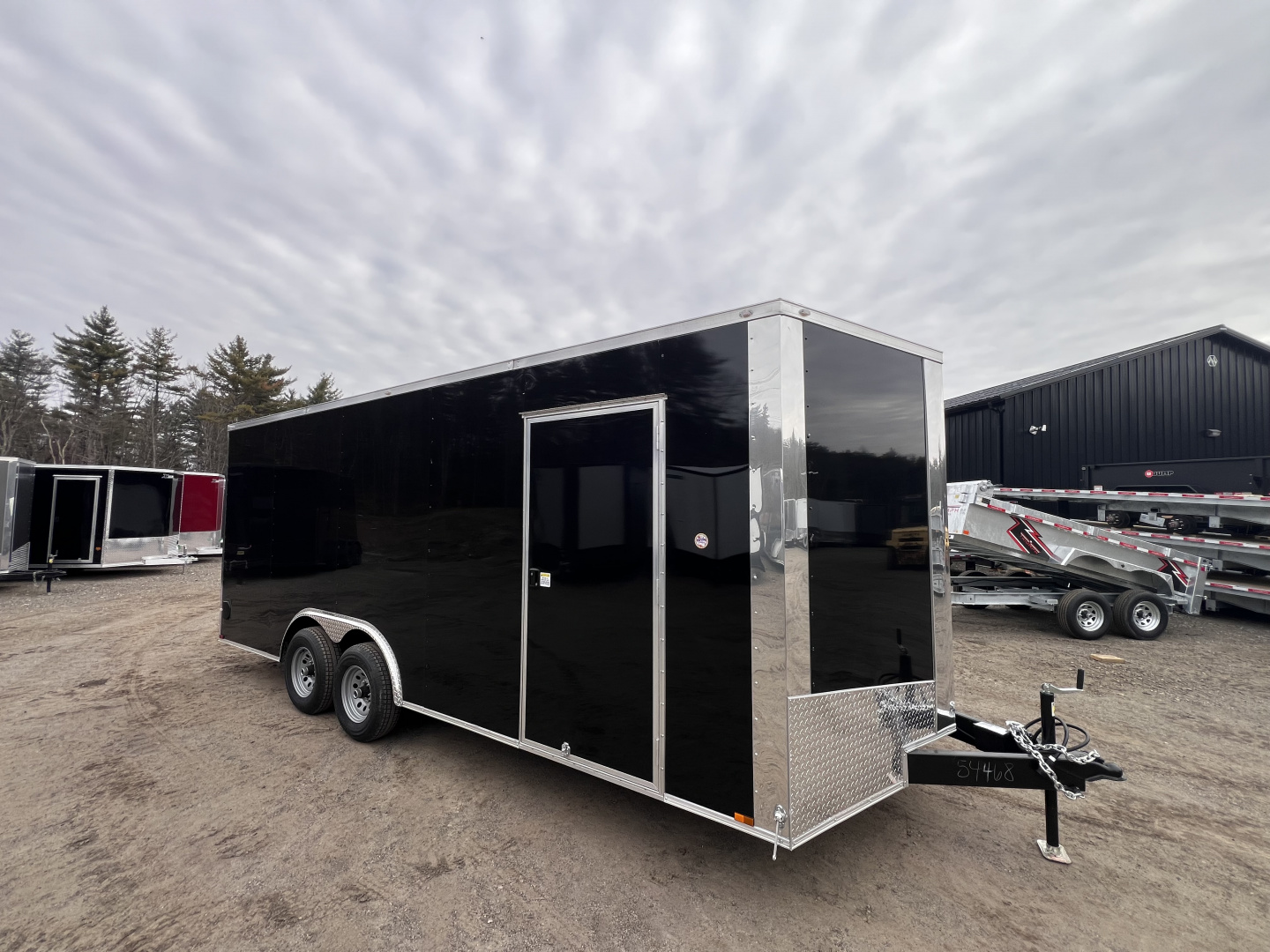 New 2026 SPARTAN 8.5X20 + 2ft V nose/ 7' Int Height / Polycore- 9990gvw