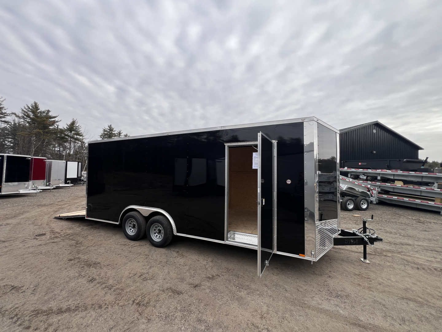 New 2026 SPARTAN 8.5X20 + 2ft V nose/ 7' Int Height / Polycore- 9990gvw