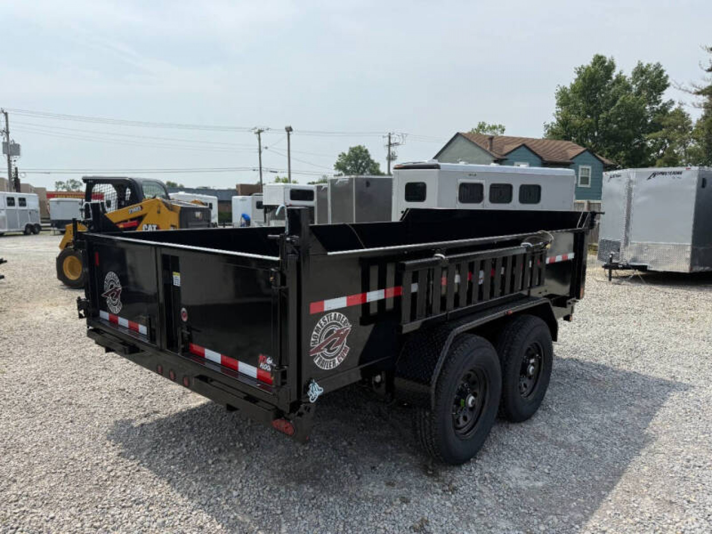 New 2026 Homesteader Trailer 712 HX Dump Trailer