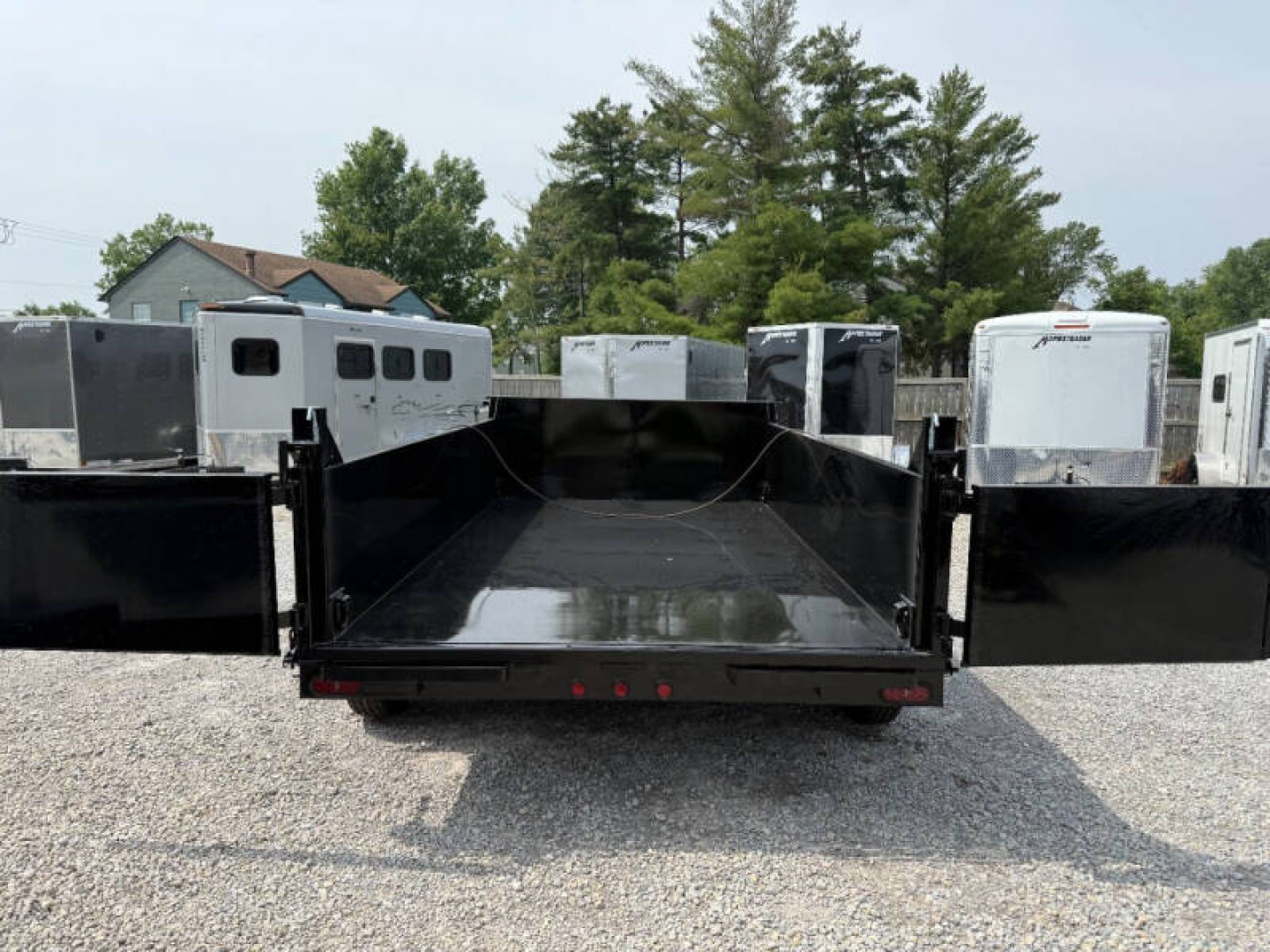 New 2026 Homesteader Trailer 712 HX Dump Trailer