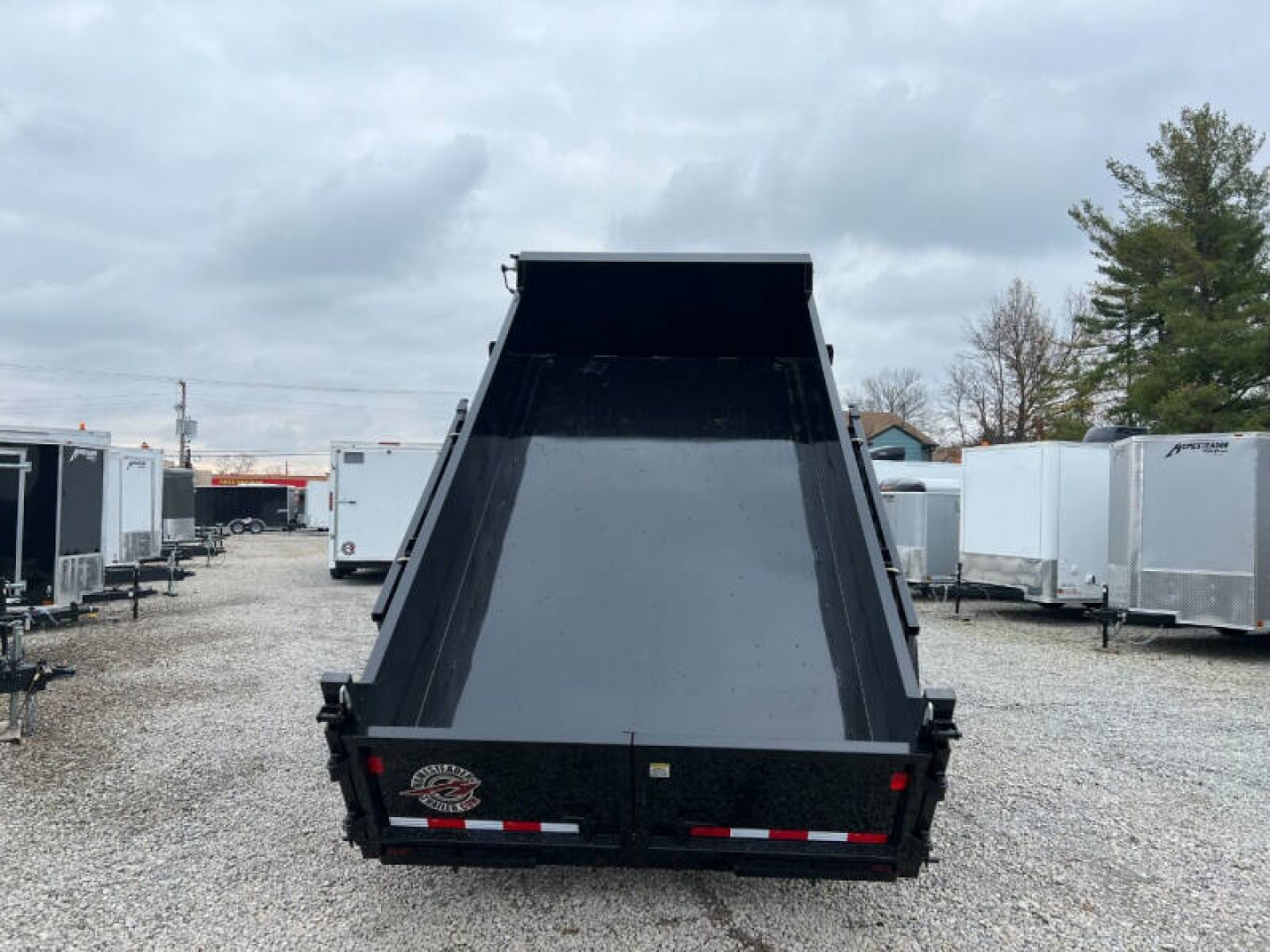 New 2026 Homesteader Trailer 712 HX Dump Trailer