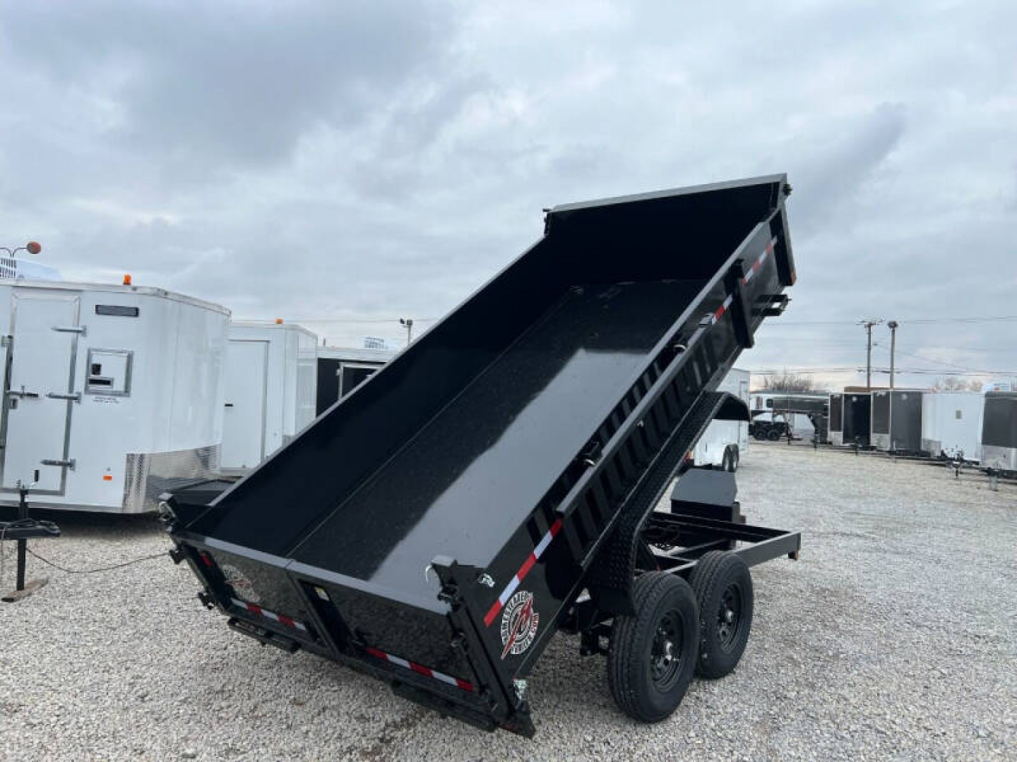 New 2026 Homesteader Trailer 712 HX Dump Trailer