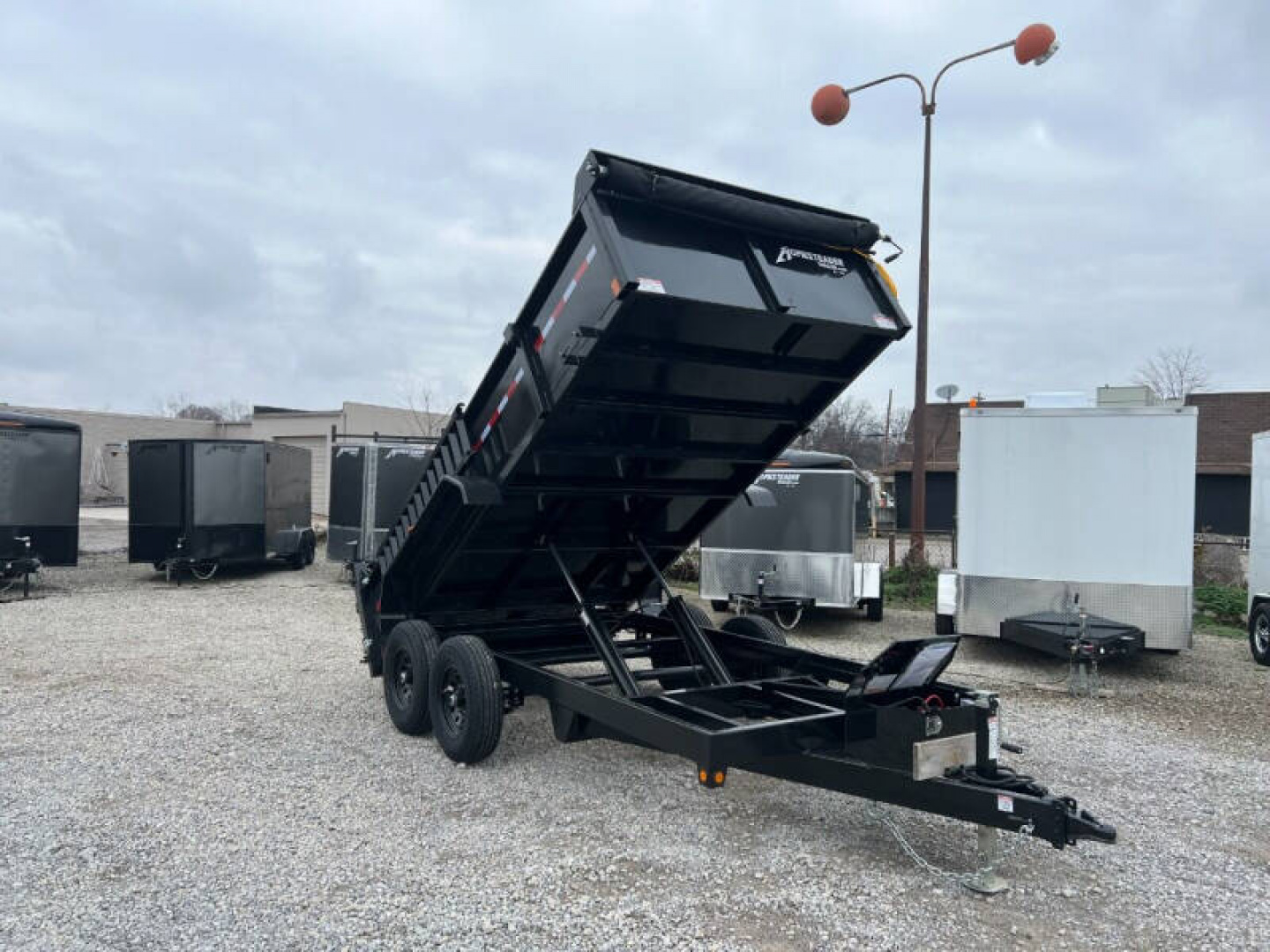 New 2026 Homesteader Trailer 712 HX Dump Trailer