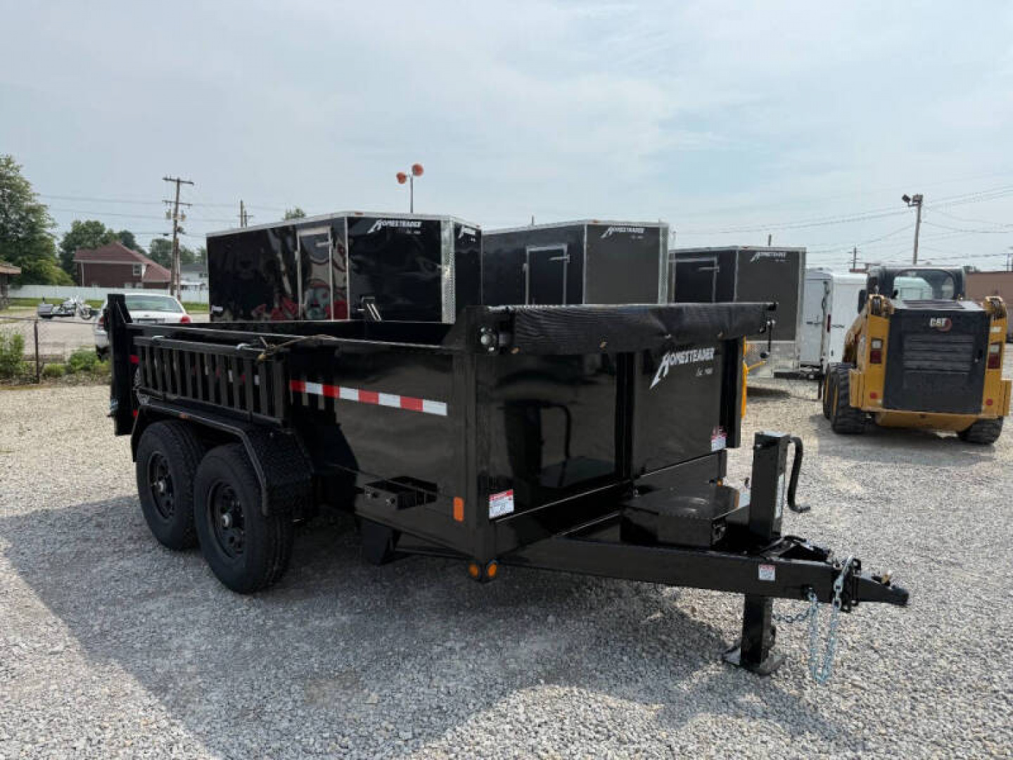 New 2026 Homesteader Trailer 712 HX Dump Trailer