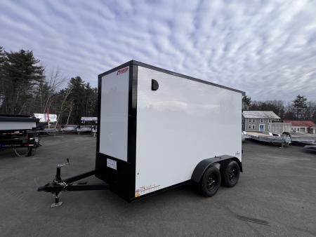 New 2026 Pace American 7x12 + 2ft V nose/ Rear Spoiler/ Polycore / Blackout - 7000GVW