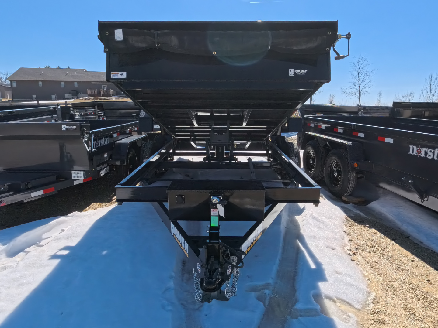 New 2026 Punch 83 x 14 Scissor Dump with 14K GVWR and Ramps for sale in ...