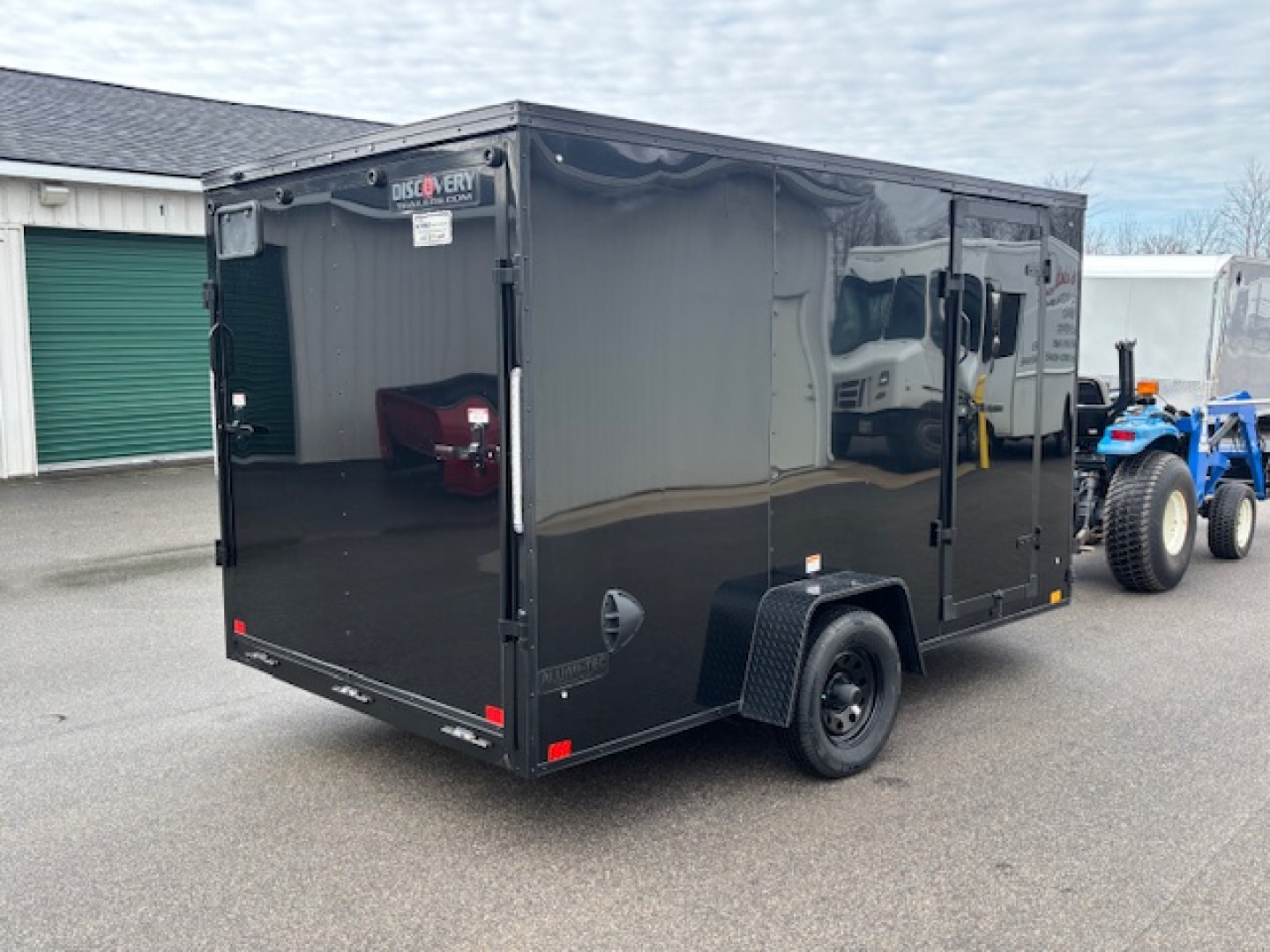 New 2026 Discovery Trailers 7x12 Enclosed Trailer