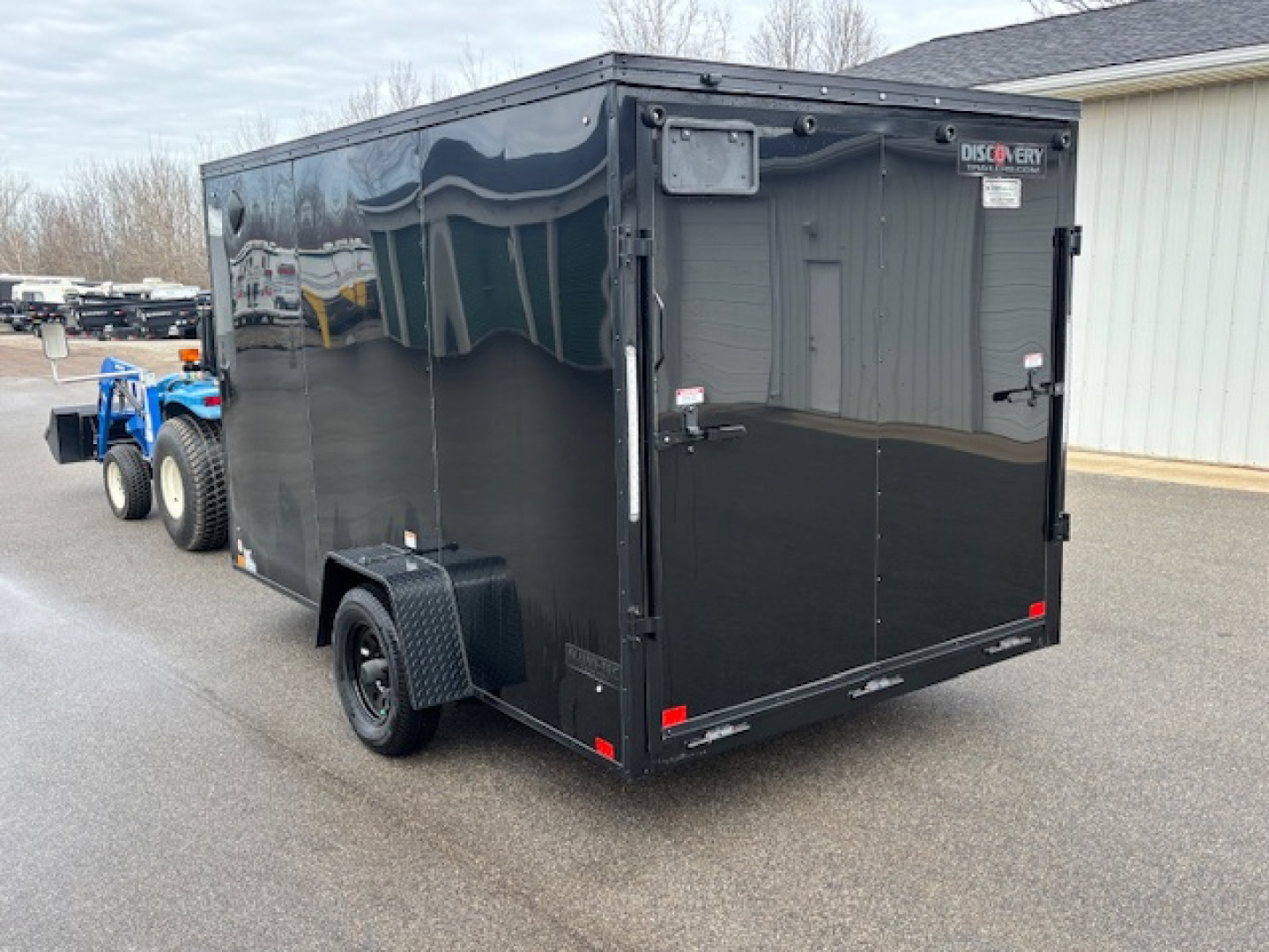 New 2026 Discovery Trailers 7x12 Enclosed Trailer