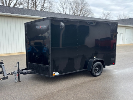 New 2026 Discovery Trailers 7x12 Enclosed Trailer