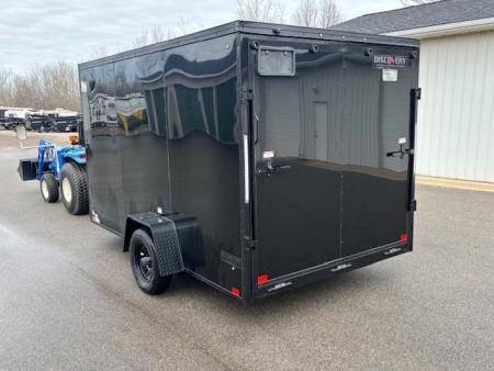 New 2026 Discovery Trailers 7x12 Enclosed Trailer