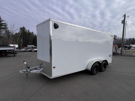 New 2026 High Country 7x16 + 18" V-Nose/ XLT Aluminum trailer /Barn Door/ 7'interior -7000GVW