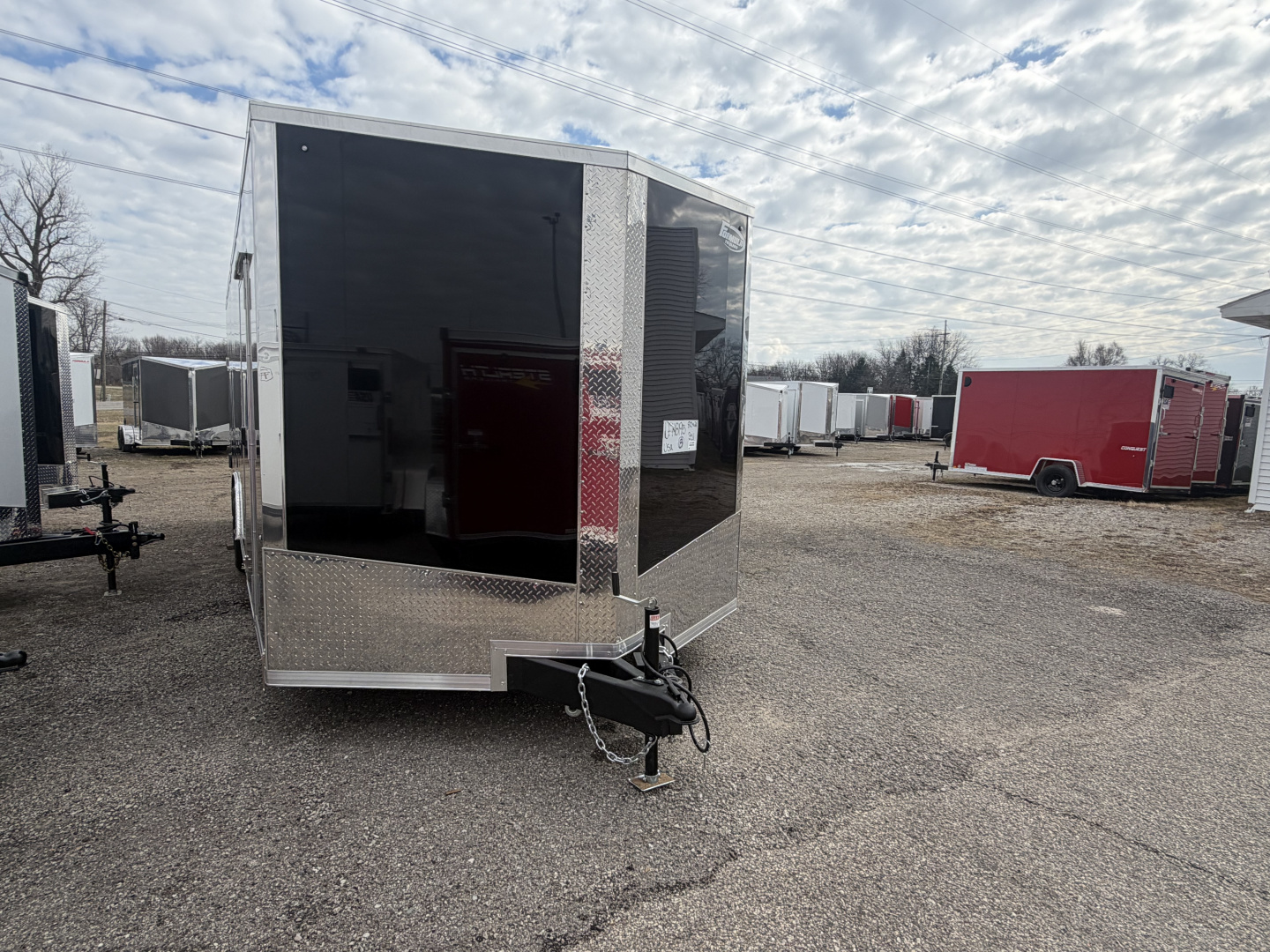 New 2026 8.5 x 24 Formula Conquest Enclosed Trailer 10k GVW 7ft interior