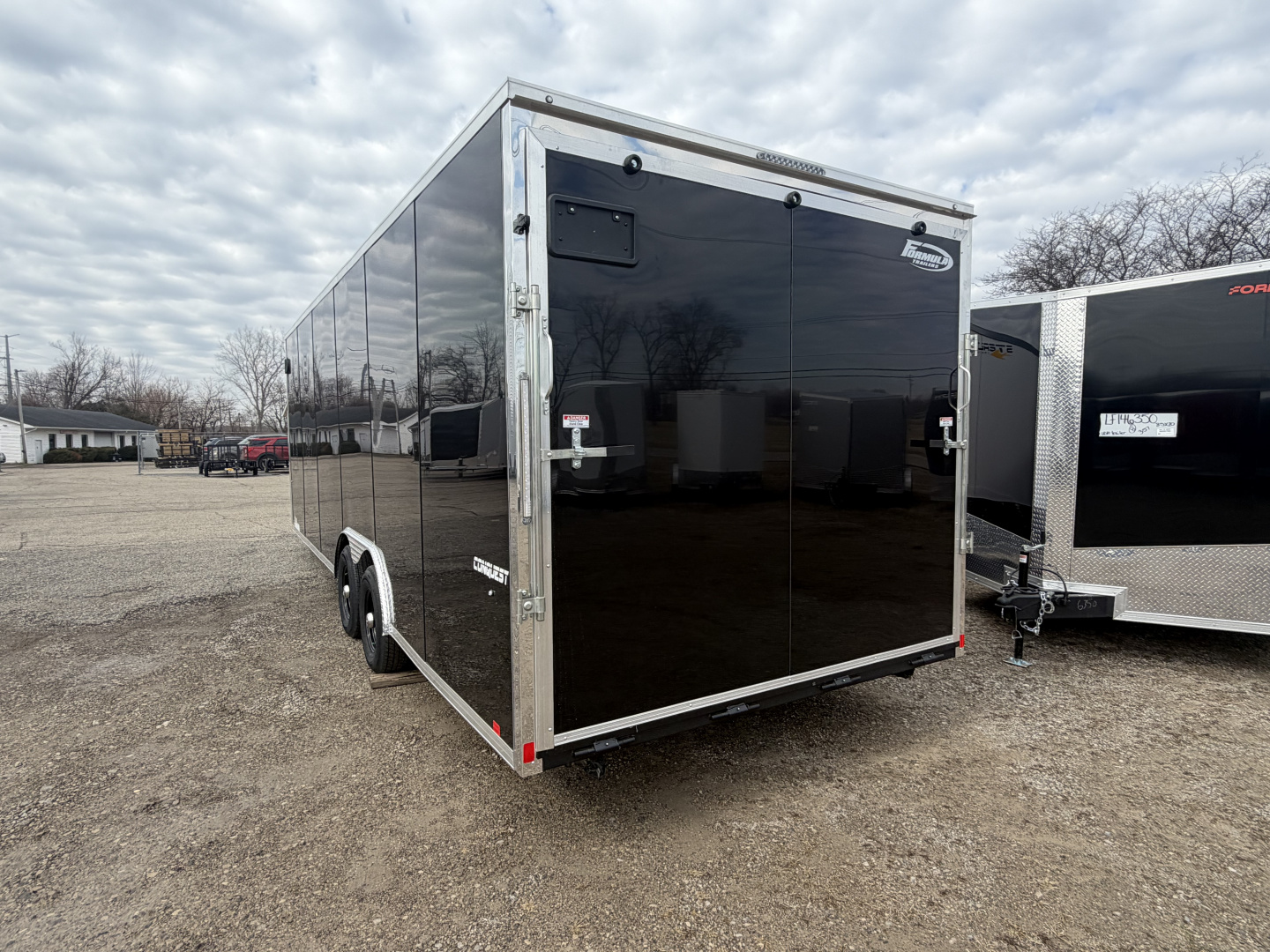 New 2026 8.5 x 24 Formula Conquest Enclosed Trailer 10k GVW 7ft interior