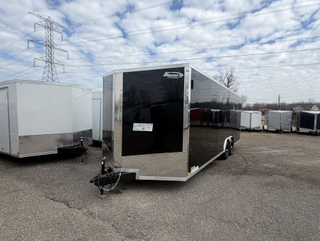 New 2026 8.5 x 24 Formula Conquest Enclosed Trailer 10k GVW 7ft interior
