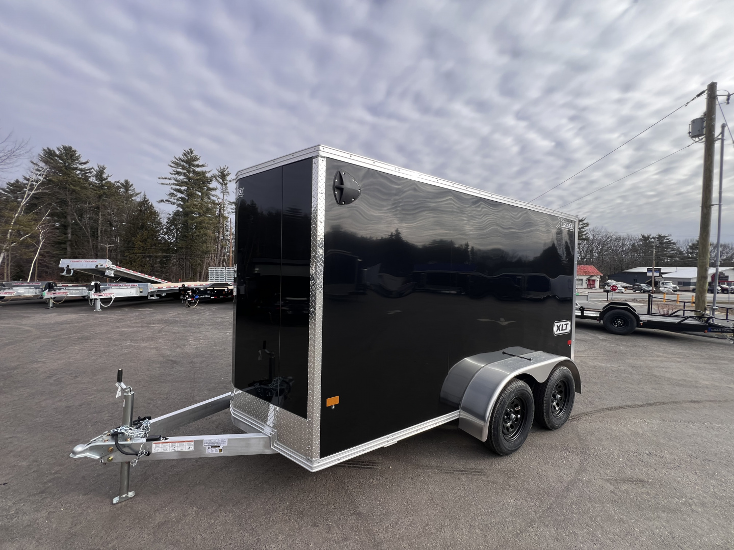 New 2026 High Country 6x12+ 18" V-Nose/ XLT Aluminum trailer / 6'6" interior -7000GVW