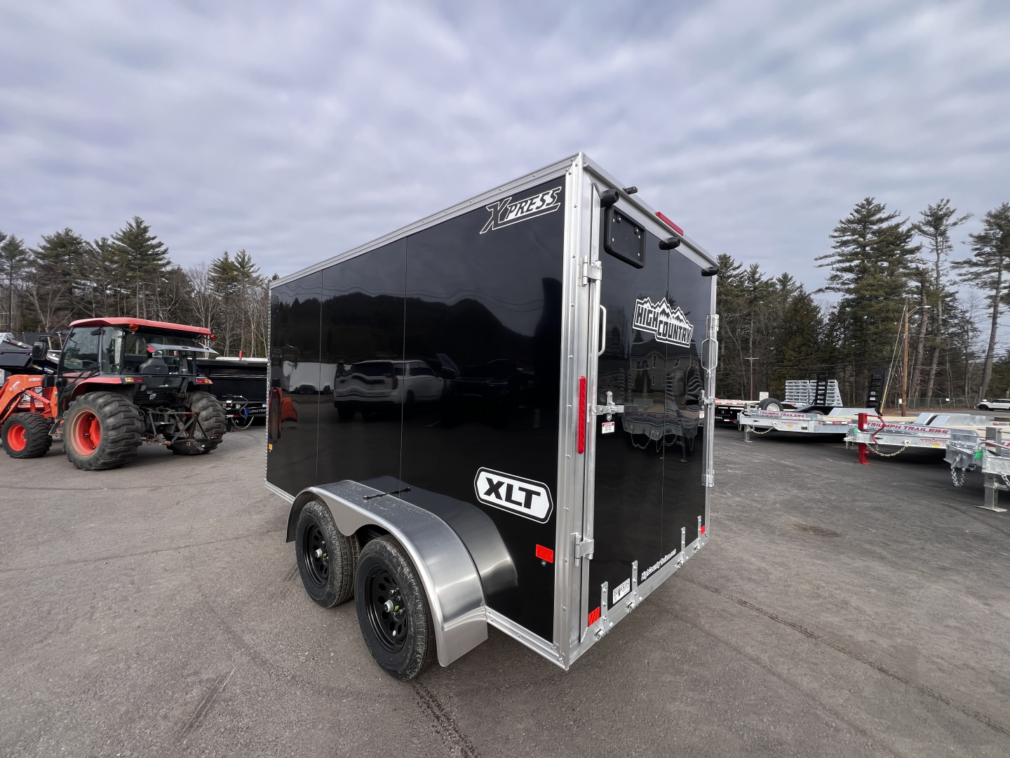 New 2026 High Country 6x12+ 18" V-Nose/ XLT Aluminum trailer / 6'6" interior -7000GVW