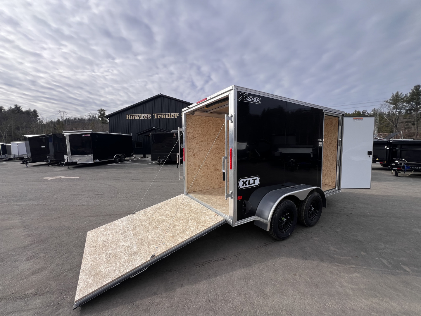 New 2026 High Country 6x12+ 18" V-Nose/ XLT Aluminum trailer / 6'6" interior -7000GVW