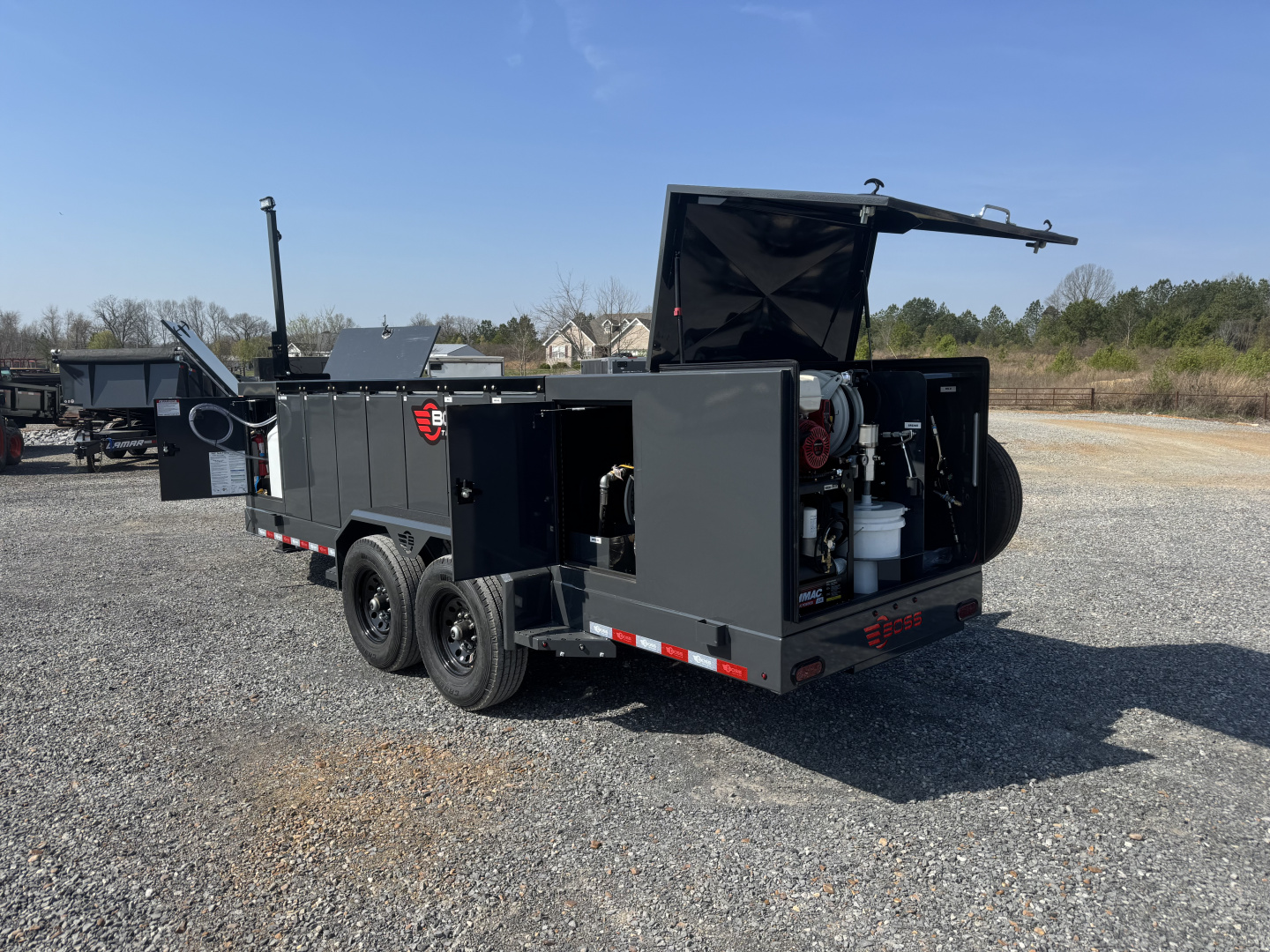 New 2026 Boss Ultimate Lube & Fuel Trailer