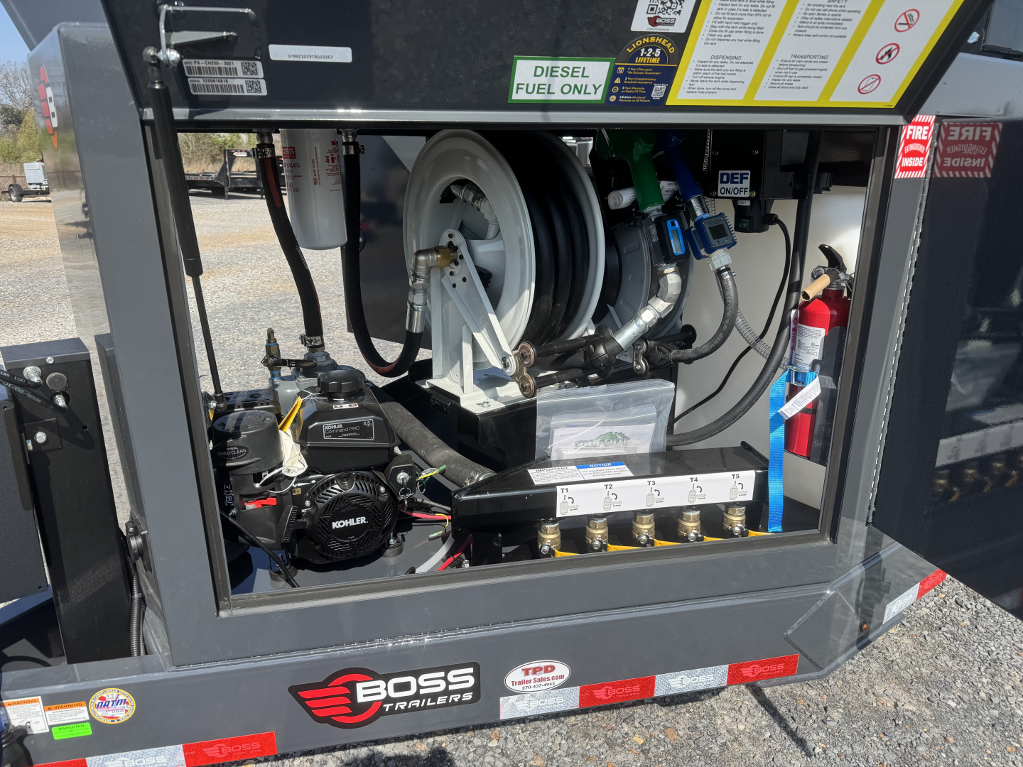 New 2026 Boss Ultimate Lube & Fuel Trailer