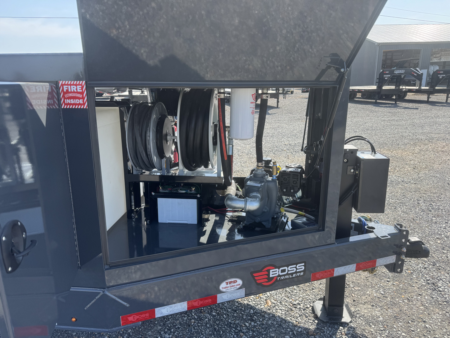 New 2026 Boss Ultimate Lube & Fuel Trailer