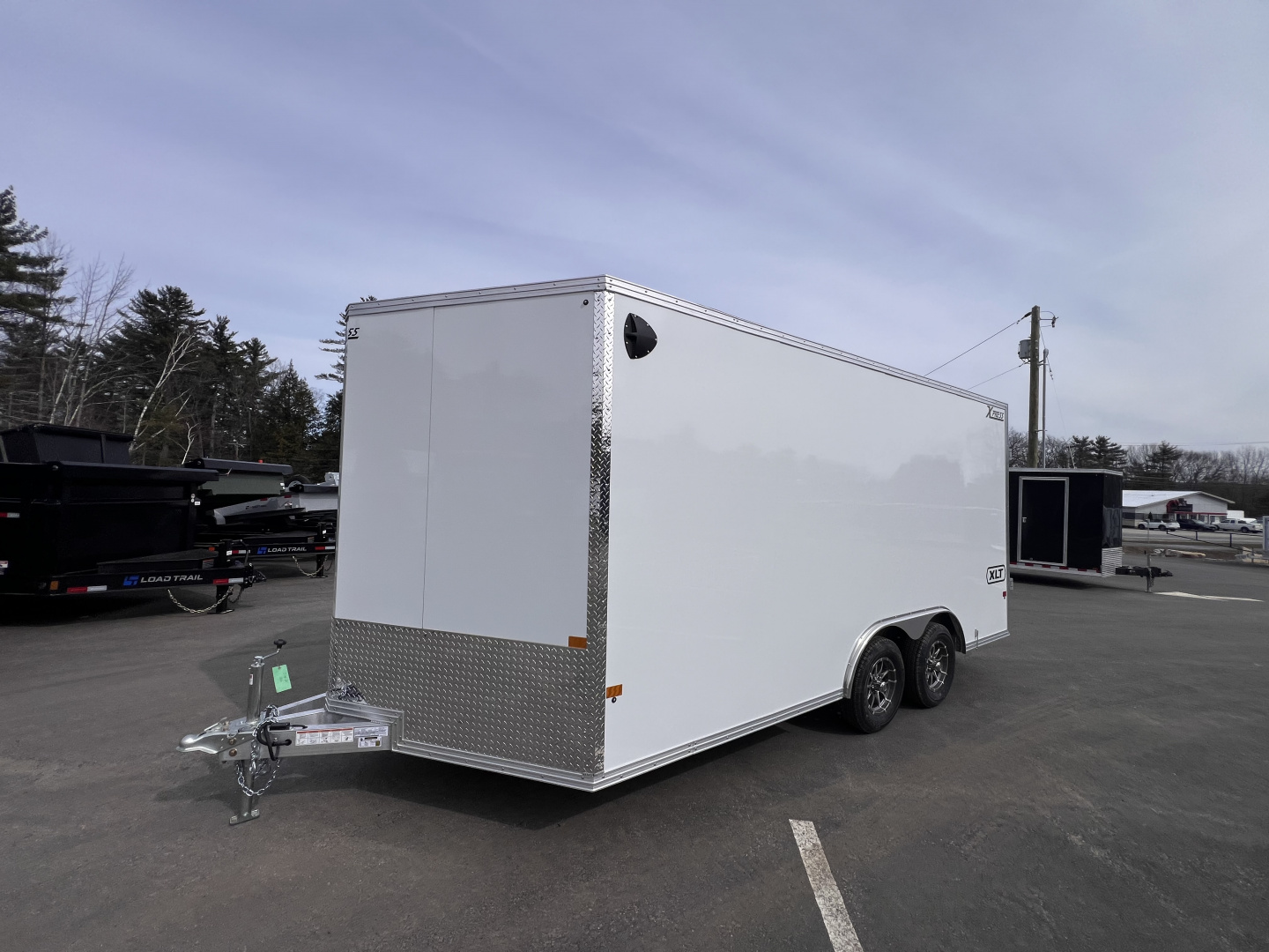 New 2026 High Country 8.5X16 +3ft v-nose/ Full Aluminum /Barn Door/ 7' interior- 7000GVW