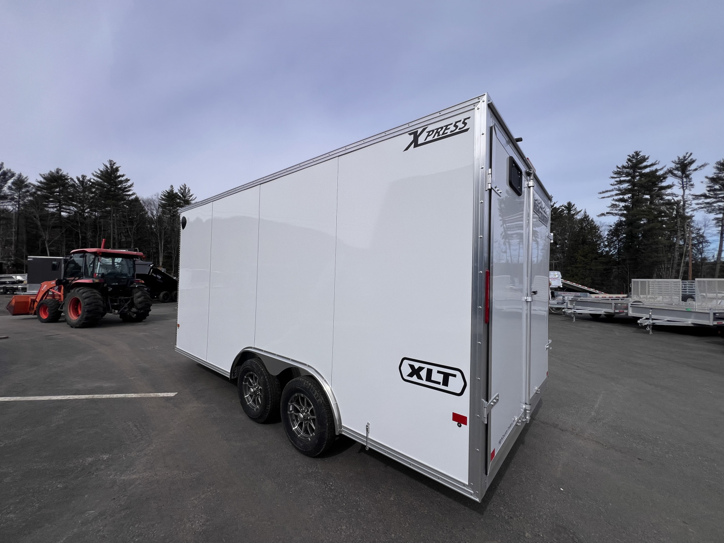New 2026 High Country 8.5X16 +3ft v-nose/ Full Aluminum /Barn Door/ 7' interior- 7000GVW