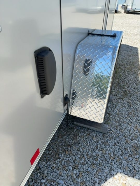 New 2026 Impact Trailers 6 x 10 3K Quake Double Rear Door Flat Top V-Nose Enclosed Trailer