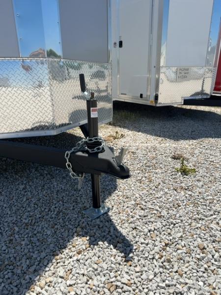 New 2026 Impact Trailers 6 x 10 3K Quake Double Rear Door Flat Top V-Nose Enclosed Trailer