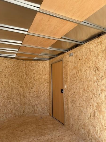 New 2026 Impact Trailers 6 x 10 3K Quake Double Rear Door Flat Top V-Nose Enclosed Trailer