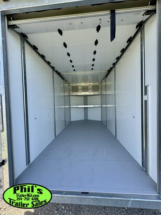 New 2026 Cell-Tech Trailers 14' SERVICE TRAILER Cargo / Enclosed Trailer 14K GVWR CONTRACTOR TRAILER WITH EXTERNAL LOCKERS