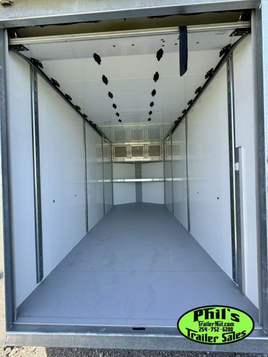 New 2026 Cell-Tech Trailers 14' SERVICE TRAILER Cargo / Enclosed Trailer 14K GVWR CONTRACTOR TRAILER WITH EXTERNAL LOCKERS